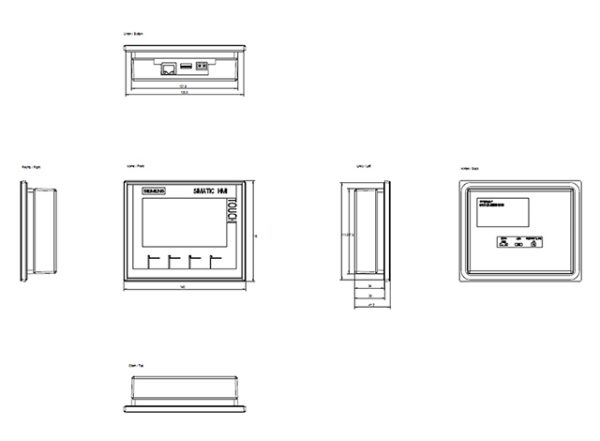 Màn hình cảm ứng HMI 4” Key KTP400 Basic 6AV2123-2DB03-0AX0