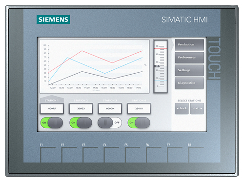 Màn hình cảm ứng HMI 7” Key KTP700 Basic 6AV2123-2GA03-0AX0