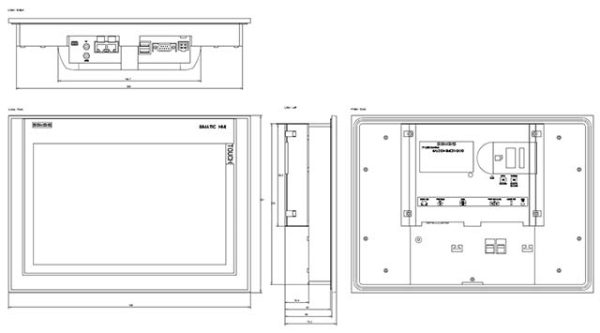 Màn hình cảm ứng HMI 12” TP1200 Comfort 6AV2124-0MC01-0AX0