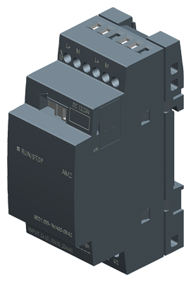 LOGO! AM2 expansion module, PS/: 12/24 V DC, 2 AI, 0-10 V or 0/4-20 mA 6ED1055-1MA00-0BA2