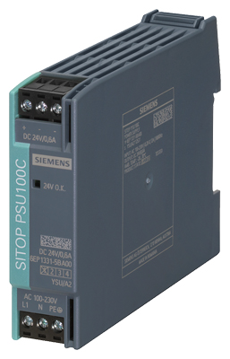 6EP1331-5BA00 SITOP PSU100C 24 V/0.6 A Stabilized power supply input: 100-230 V AC (DC 110-300 V) output: DC 24 V/0,6 A 6EP1331-5BA00