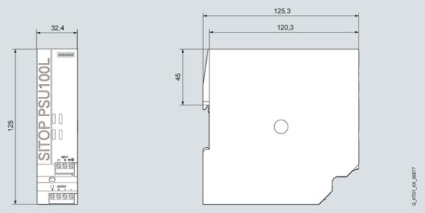 6EP1332-1LB00 SITOP PSU100L 24 V/2.5 A Stabilized power supply input: 120/230 V AC, output: DC 24 V/2,5 A 6EP1332-1LB00