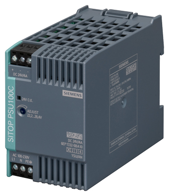 6EP1332-5BA10 SITOP PSU100C 24 V/4 A Stabilized power supply input: 120-230 V AC (DC 110-300 V) output: 24 V DC/4 A 6EP1332-5BA10