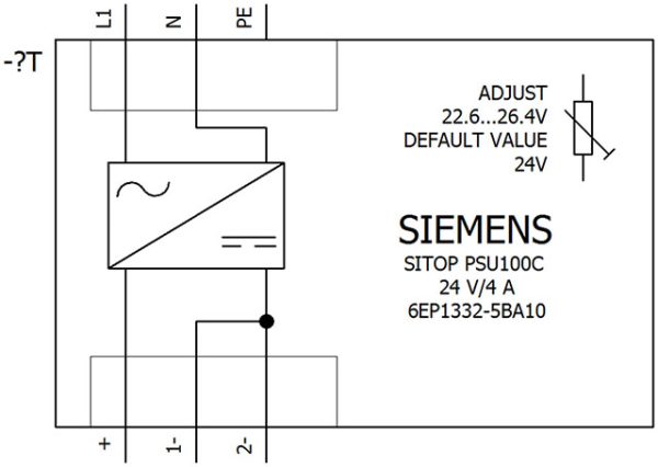 6EP1332-5BA10 SITOP PSU100C 24 V/4 A Stabilized power supply input: 120-230 V AC (DC 110-300 V) output: 24 V DC/4 A 6EP1332-5BA10