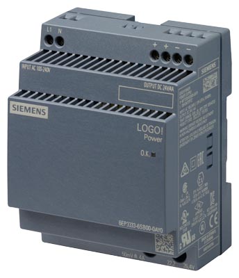 6EP3333-6SB00-0AY0 LOGO!POWER 24 V / 4 A Stabilized power supply input: 100-240 V AC output: DC 24 V / 4 A 6EP3333-6SB00-0AY0