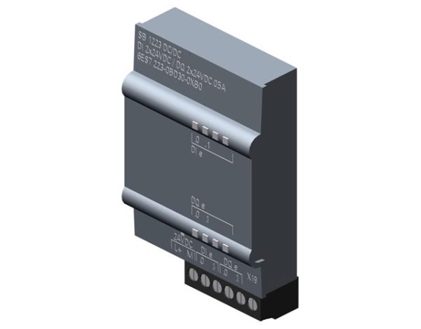 SIMATIC S7-1200, Digital I/O SB 1223, 2 DI/2 DO, 2 DI 24 V DC/2 DO 24 V DC 6ES7223-0BD30-0XB0