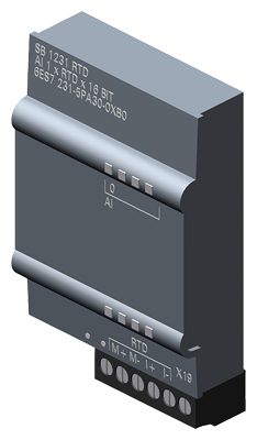 SIMATIC S7-1200, Analog input, SB 1231RTD, 1 AI RTD, Pt100 and Pt1000 6ES7231-5PA30-0XB0