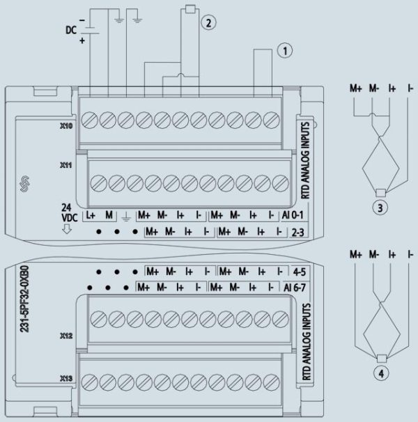SIMATIC S7-1200, Analog input, SM 1231 RTD, 8xAI RTD module 6ES7231-5PF32-0XB0