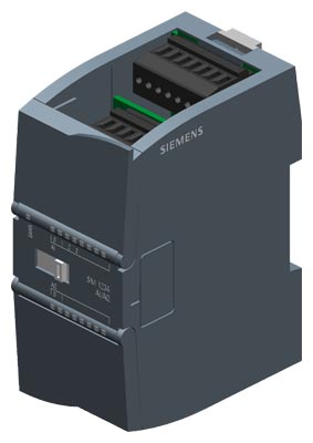 SIMATIC S7-1200, analog I/O SM 1234, 4 AI/2 AO, +/-10 V, 14-bit resolution or 0 (4)-20mA, 13-bit resolution 6ES7234-4HE32-0XB0
