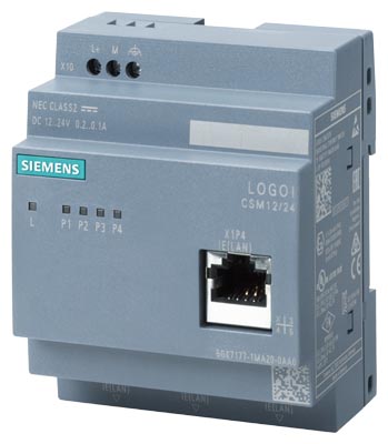 LOGO! CSM12/24 Compact Switch Module, unmanaged switch 6GK7177-1MA20-0AA0