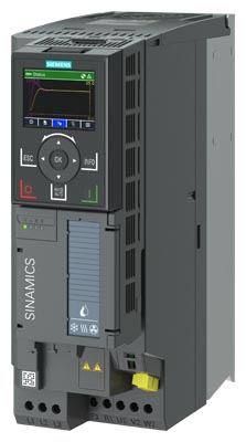 SINAMICS G120X, công suất 4KW. Không Màn hình, không lọc, MODBUS RTU, BACnet MS/TP,USS 6SL3220-1YE20-0UB0