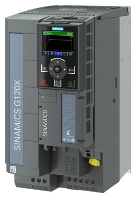 SINAMICS G120X, công suất 11KW. Không Màn hình, không lọc, MODBUS RTU, BACnet MS/TP,USS 6SL3220-1YE26-0UB0