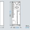 Mô-đun nguồn SINAMICS PM240-2 với bộ lọc Class A, 200-240 V 1 / 3AC + 10 / -10% 47-63Hz,: Công suất 0,55kW 6SL3210-1PB13-8AL0